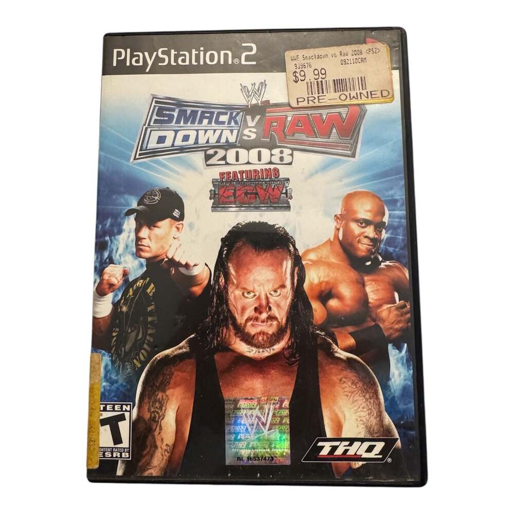 WWE Smackdown vs. Raw 2008 - PlayStation 2